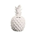 thumbnail image 3 of HOOWIFFY Cute Savings Pot Resin Coin Bank White 1Pcs Pineapple Shape Home Decoration, 3 of 8