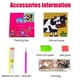 thumbnail image 5 of Pintura de diamantes de imitación hecha a mano, juguetes educativos de bricolaje, regalos para niños, pintura de taladro completo con marco para principiantes, niñas, niños, pantorrilla Noticed FN006796-03, 5 of 6