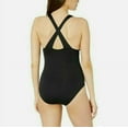 thumbnail image 4 of Michael Michael Kors Solid Convertible Ruched One-Piece Swimsuit Women's Swimsuit, 4 of 5