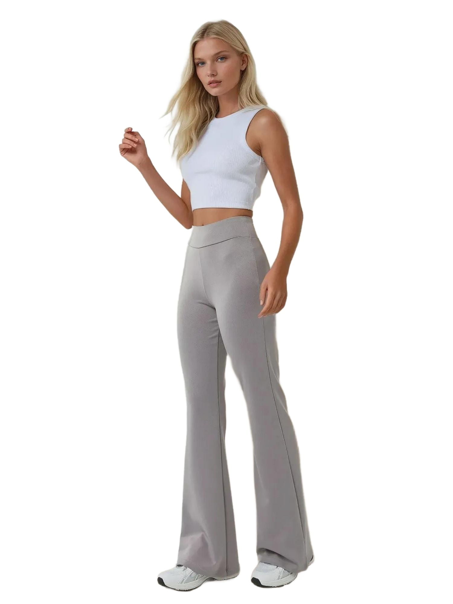 Satina High Waist Fleece Lined Leggings, Compression Slimming Warm