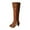 Brown, variant on Summer Saving Clearance AXXD Mid-Calf Boots,Snow Boots Cowboy Boots For Women Christmas Steel Toe Shoes For Women Comfort 2024 Over-the-Knee Boots For Clearence