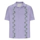 thumbnail image 5 of Blusa y camisa de manga corta con cuello vuelto Camisa casual para hombre Camisa de bolos vintage de manga corta Camisas de verano de playa cubana Camisa con botones Blusa para hombre Poliéster, 5 of 5