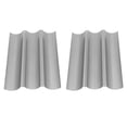 thumbnail image 1 of Baguettes Bakery Tray,2pcs Baguette Pans Professional Perforated French Bread Pan French Bread Pan Exceptional Reliability, 1 of 8