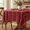 Red-52" x 70" (Rectangular), variant on White Square Tablecloth 60*60 Inch Farmhouse Decor