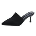 thumbnail image 1 of Amzcrzy Zapatos de mujer,Zapatos de mujer,Zapatillas de mujer, Zapatos de tacón alto con punta puntiaguda y sin cordones para mujer Sandalias Mujer Zapatillas De Casa, 1 of 3
