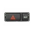 thumbnail image 2 of KarParts360 For BMW 330xi 2001 2002 2003 2004 Hazard Warning Switch | Plastic Material | Black | Blade Terminal | 12 Volts | Illuminated | Replacement For 61318368920, 2 of 4