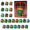 thumbnail image 2 of HomeKingdee Dumpster Fire Advent Calendar, Vintage Style Dumpster Fire Christmas Ornaments, 24 Days of Advent Calendar, Funny Christmas Countdown Calendar, 2 of 5