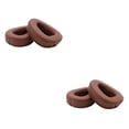 thumbnail image 3 of Paquete de 2 almohadillas para auriculares Seitruly suaves para Skullcandy 2 Negro Marrón, 3 of 6