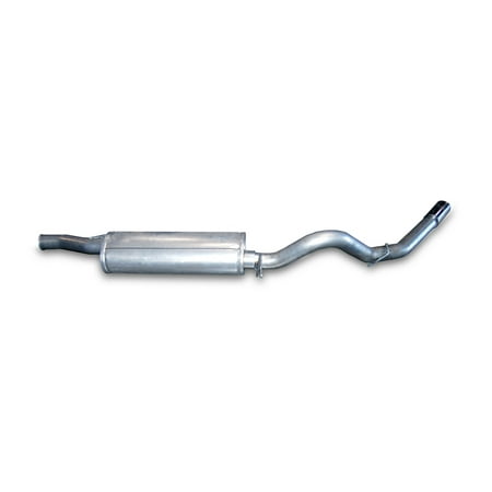 Sb Single Exhaust - Gibson Exhaust 615609 GIB615609 07-10 SILVERADO /SIERRA 2500HD/3500 CREW CAB SB 6.0L SINGLE EXHAUST SYSTEM