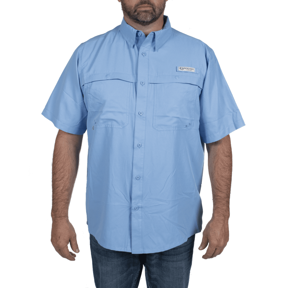 Realtree Men's Short Sleeve Premier Fishing Guide Shirt
