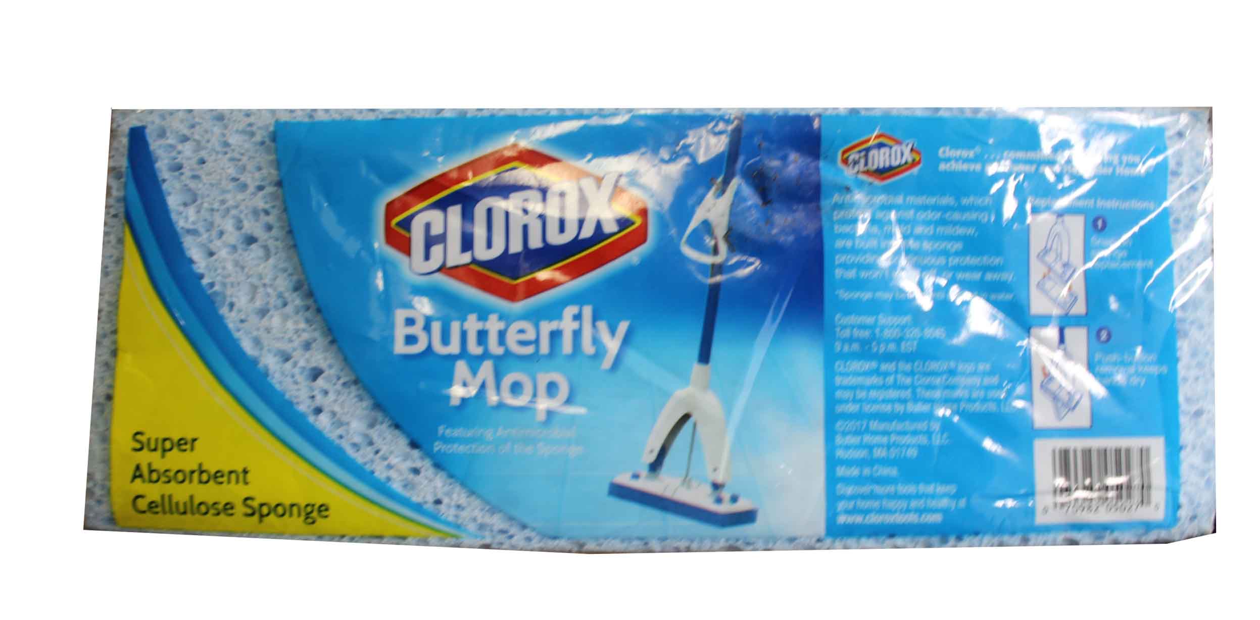 Clorox Blue Butterfly Mop 1 Count