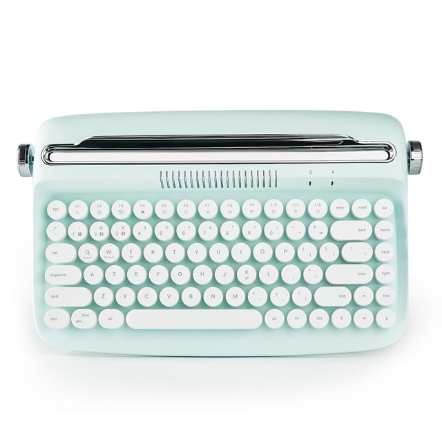 Teclado inalámbrico YUNZII ACTTO B303 Retro Bluetooth Mint