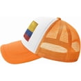 thumbnail image 3 of Flag of Colombia Mesh Back Trucker Cap Baseball Cap, 3 of 8