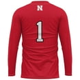 thumbnail image 3 of Unisex GameDay Greats #1 Scarlet Nebraska Huskers  Lightweight Volleyball Jersey, 3 of 4
