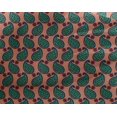 thumbnail image 4 of oneOone Georgette Viscose Fabric Floral & Paisley Block Printed Fabric 1 Yard 42 Inch Wide, 4 of 4