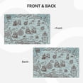 thumbnail image 4 of Placemats Set of 4 / 6, Pirate Adventure Map Placemats for Dining Table Indoor/Outdoors Heat Resistant Washable Placemats 18" x 12", 4 of 8