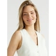 thumbnail image 3 of Scoop Women’s Tailored Vest, Sizes XS-XXL, 3 of 5