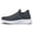 Dark Gray, variant on BNRSHOE Walking Shoes Women's Mesh Sock Casual Sneakers Lightweight Comfy Flats Black