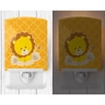 thumbnail image 2 of Caroline's Treasures BB8606CNL Lion on Quatrafoil Ceramic Night Light, 6x4x3", multicolor, 2 of 2