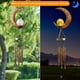 thumbnail image 4 of Campanas de viento solares LED para jardín, campanas de viento lunares, luces solares metálicas para exteriores para jardín, fiestas, patios, terrazas, jardines y decoración del hogar., 4 of 5