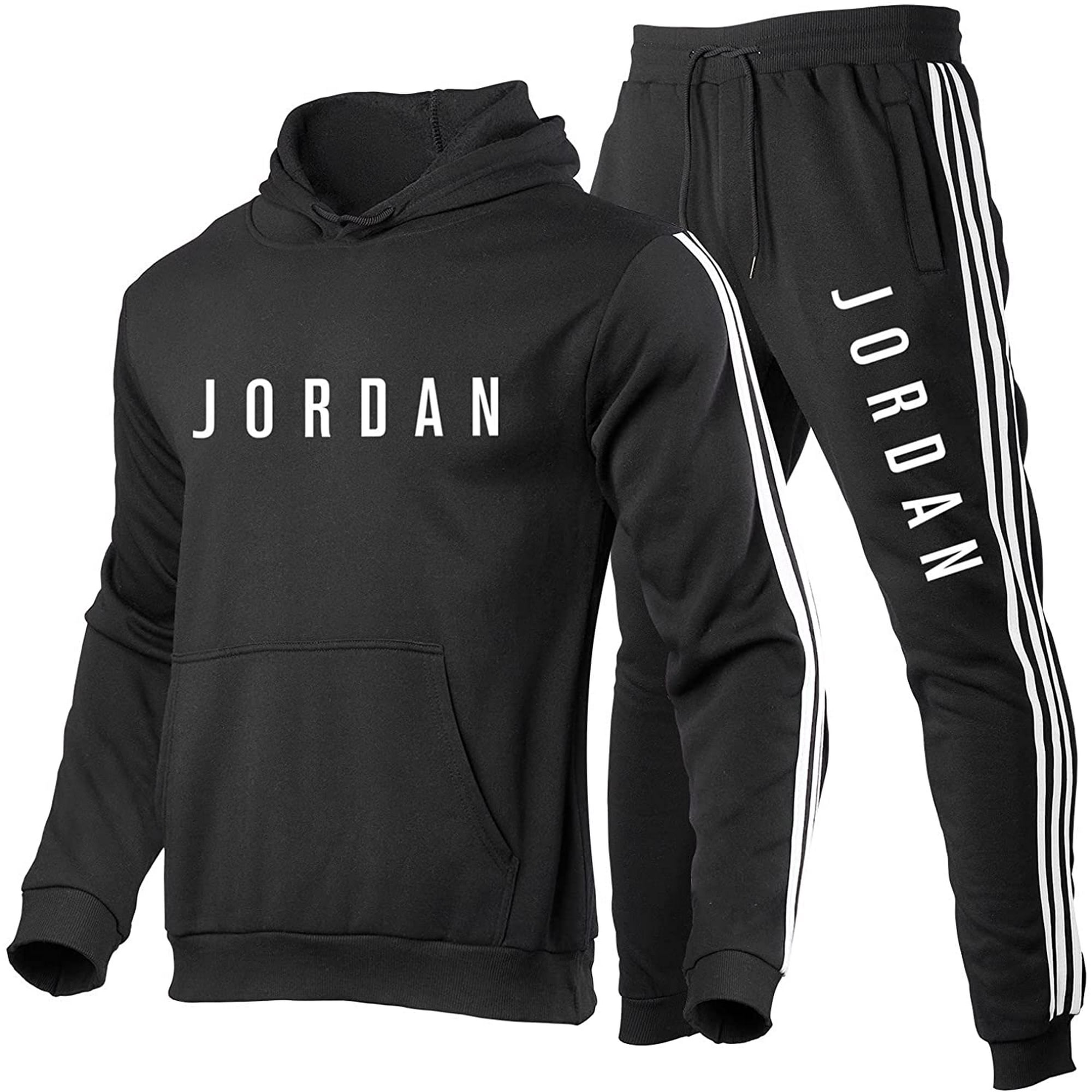Jordan UNION Hoodie Pants Black Lセット