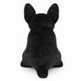 thumbnail image 5 of Lifelike Artificial Bulldog Plush Toy, Soft Stuffed Animal Dog, Realistic Home Decor Gift for Kids, Black, 5 of 9