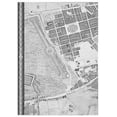 thumbnail image 2 of Roque, John 14x18 White Modern Wood Framed Museum Art Print Titled - Roque Sectional map of London 1748, 2 of 4