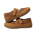 thumbnail image 2 of HTHLVMD Hook‑And‑Loop Casual Shoes, Breathable Walking Footwear, Office Loafers, Versatile Sports Mary Jane Women's Shoes, Casual Breathable Hollow Mesh Thin Sole Ballet Style Women's Shoes, Camel 6, 2 of 4