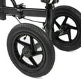 thumbnail image 5 of AllCure  All Terrain Foldable Medical Knee Walker Scooter Roller, Black, 5 of 8
