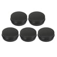 thumbnail image 4 of 5 de loción vacías negras portátiles para maquillaje, s de hojas de té y hierbas para bálsamos labiales, caramelos, , velas, 10ml Baoblaze Estuche cosmético de latas de aluminio, 4 of 7