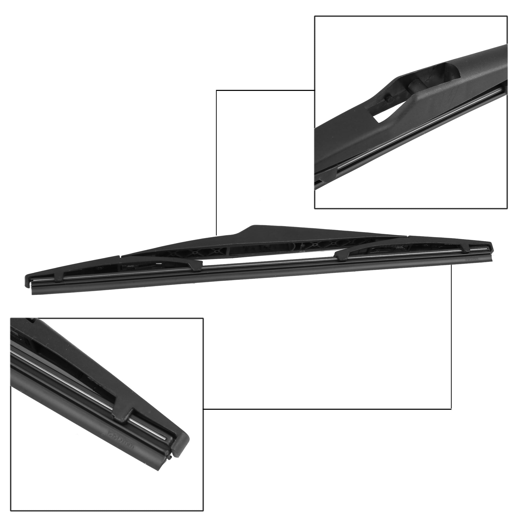 Unique Bargains 315mm 12" Rear Windshield Wiper Blade Arm Set for Hyundai for Kia
