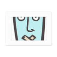 thumbnail image 1 of Shut Up Face Sketch No Photo Mount Frame Picture Art Painting Desktop 5x7 inch, 1 of 3