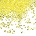 thumbnail image 1 of 10000Pcs Wedding Table Scatter Confetti for Crafts,Table Centerpiece Decor, Bridal Shower Parties (Light Yellow, 3mm), 1 of 6