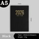 thumbnail image 1 of A5 Planner Notebook: Jan. 2026 - Dec. 2026 Weekly & Monthly Planner - Agenda Journal - A5 Daily Schedule Notebook with PU Cover - Weekly Goal Calendar, 1 of 3