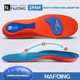 thumbnail image 1 of Plantillas elásticas para deportes nuevos, plantillas transpirables para correr con absorción de impacto, 1 par, 1 of 5