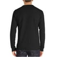 thumbnail image 2 of Spring Saving GaThRRgYP Mens Sweatshirts,Men Long-Sleeve Beefy Muscle Basic Solid Pure Color Blouse Tee Shirt Top, 2 of 4