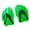 Green, variant on High Grip Silicone Swim Training Paddles For Adults Strengthened In Swimming Windsurfing Canoeing