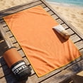thumbnail image 3 of Travel Towel, Soft Quick Dry Towel, Super Absorbent Compact Travel & Sports & Beach Towels for Camping, Backpack, Gym, Swimming, Yoga, Hiking Orange, 3 of 7