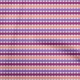 thumbnail image 1 of oneOone Cotton Poplin Violet Fabric Asian Ikat Sewing Material Print Fabric By The Yard 42 Inch Wide, 1 of 4