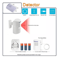 thumbnail image 3 of Sensor Movimiento Timbre Con Campana Timbre Blanco con Azul, 3 of 5