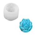 thumbnail image 2 of Molde de silicona para pastel con forma de loto, molde portátil antiadherente para el hogar, molde para hornear pudín de Chocolate antiadherente portátil de silicona, 2 of 3
