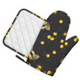 thumbnail image 2 of Disketp Bumblebee Oven Mitts And Potholders Bbq Gloves-Oven Mitts And Pot Holders With Recycled Infill Silicone Non-Slip Cooking Gloves For Cooking Baking Grilling, 2 of 9