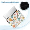 thumbnail image 2 of FORMRS 15-15.6 inch Laptop Sleeve Case Soft Carrying Quilted Computer Bag Cover, Floral Easter Eggs, 2 of 7