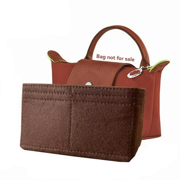 Bag Organizer For Longchamp Mini Bag Storage Bag The Liner Bag Felt Purse Insert Handbag Liner Bag