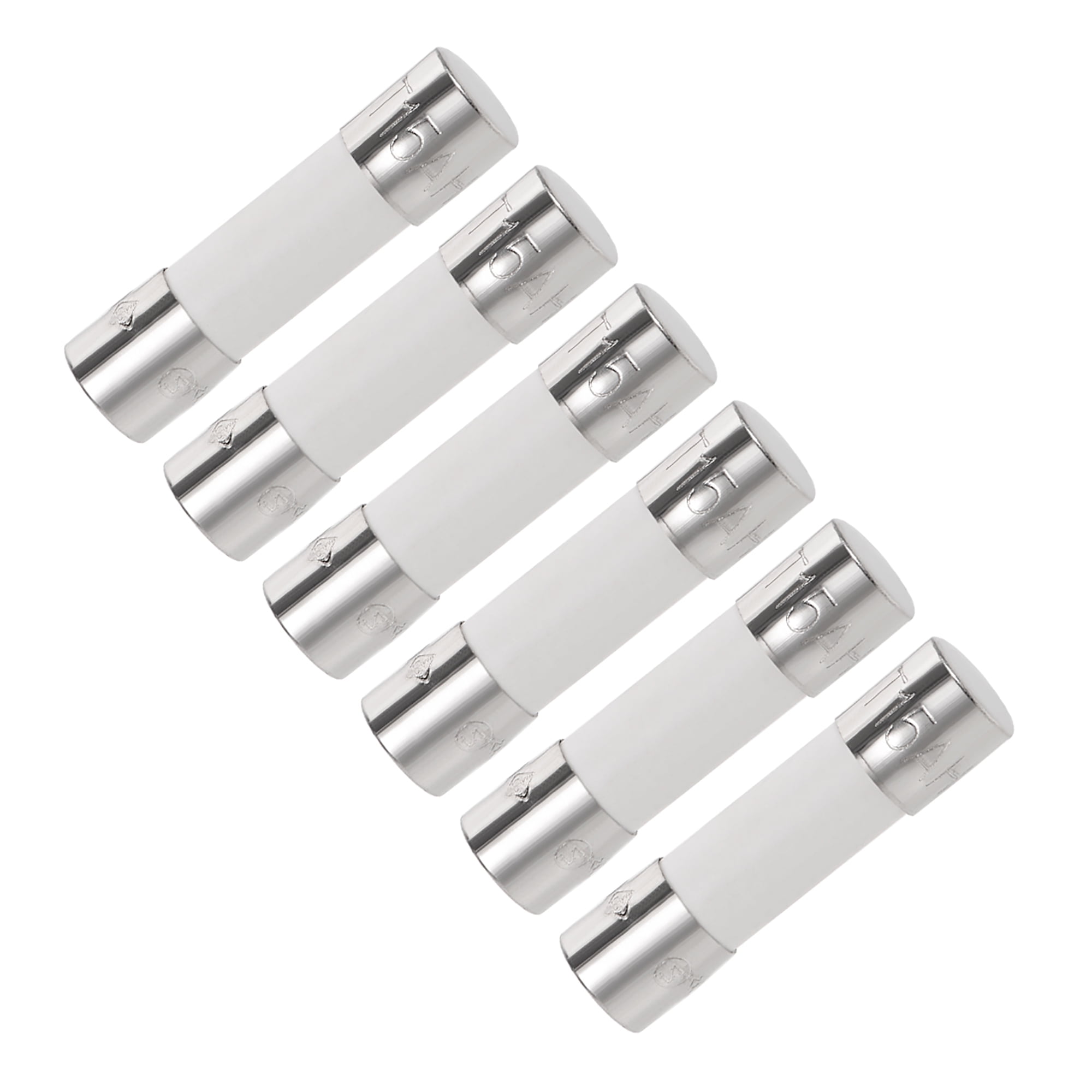 Automotive Cartridge Fuse 15A 250V 5x20mm Slow Blow Replacement for Car