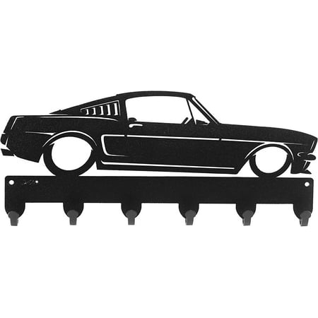 

Key Chain Hanger Mustang Design Durable Metal Wall Mount Key Holder