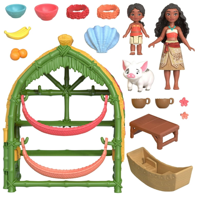 知育玩具 moanana Disney Moana 2 Moana's Adventure Canoe | Mattel