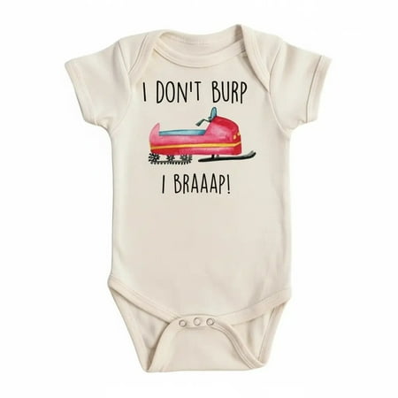 Snowmobile Newborn Gift Baby Bodysuits