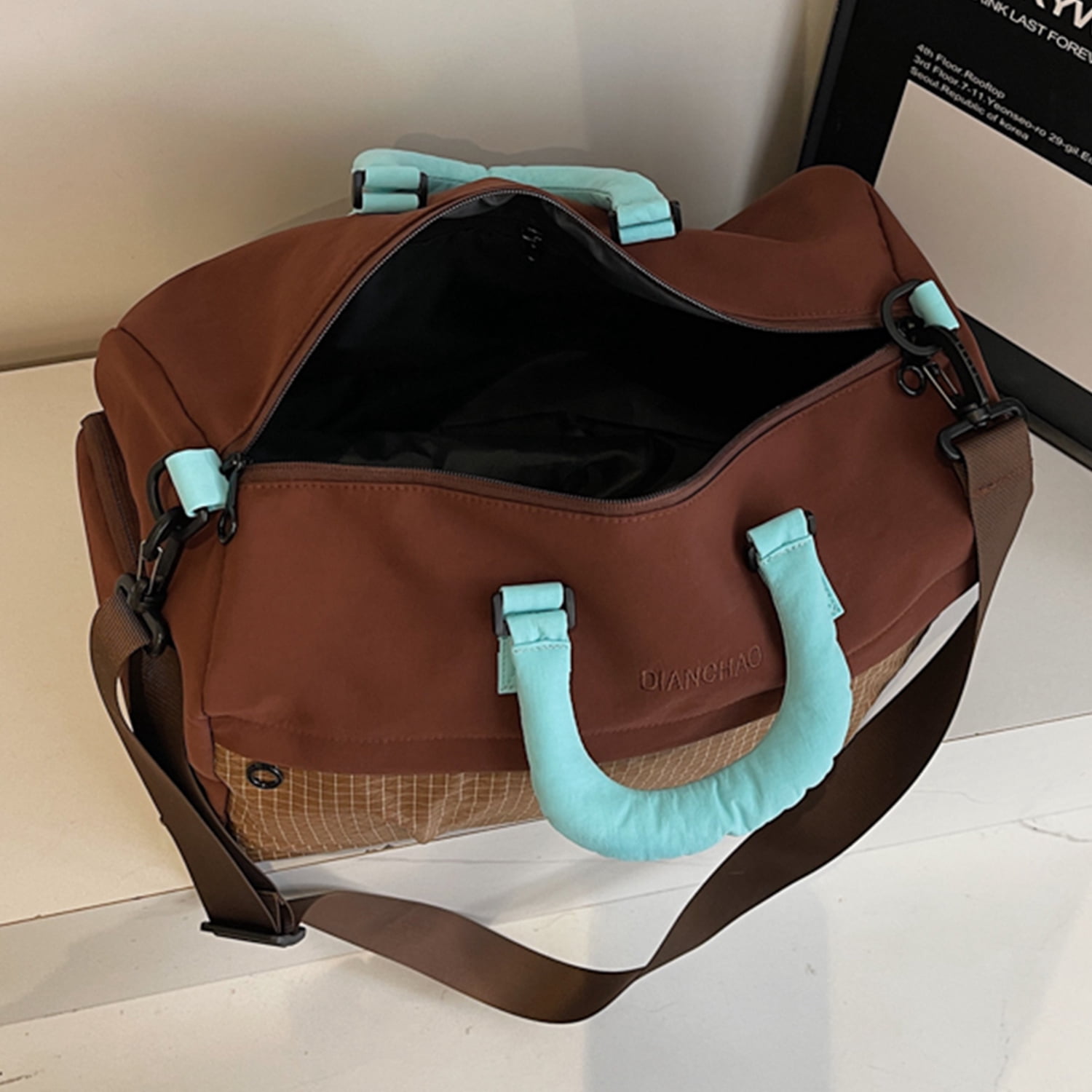 URSOFINE Travel Bag for Men Women, Duffle Bag & Gym Bag with Shoe Compartment, Weekender Overnight Bag with Toiletry Bag, Carry on Bags for Airplane for Travel, Trip, Gym, Yoga