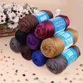 thumbnail image 6 of Brazilian Wool Hair Acrylic Yarn for African Crochet Braids Sengalese Twists Crochet Hair Jumbo Braids Goddess Locs Soft Faux Locs Synthetic Hair Extension 70G/Roll, 6 of 7